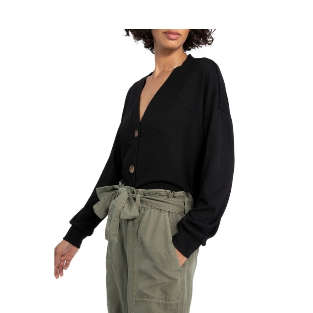Black Womens Cardigan size M